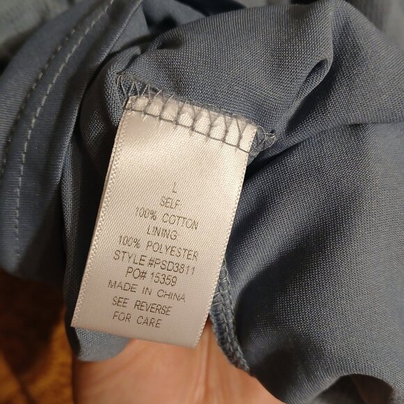 Large Blue Summer Dress - Picture 6 of 8